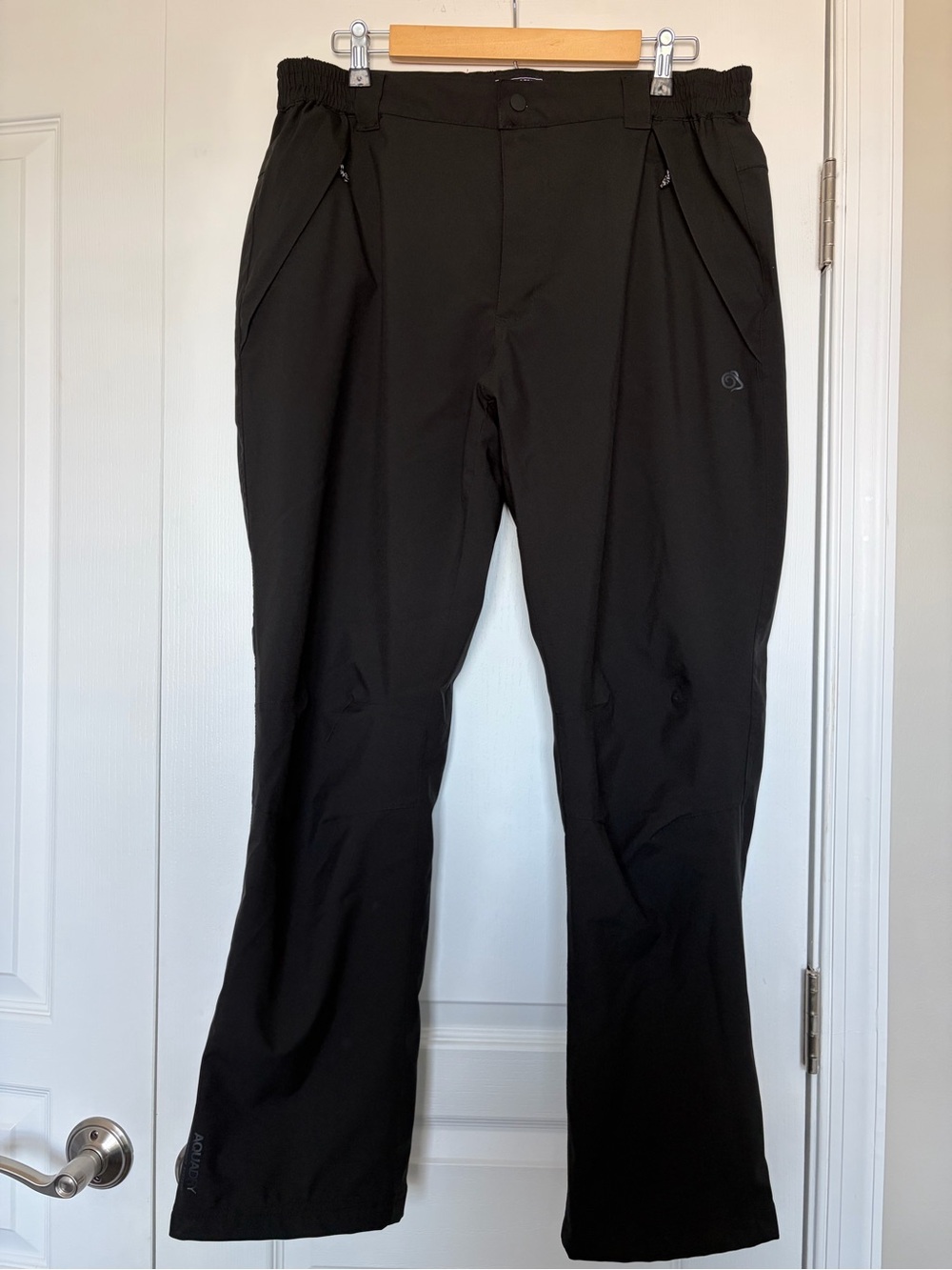 Craghoppers Steall AquaDry Waterproof Hiking Trousers Charcoal Mens W36 Short